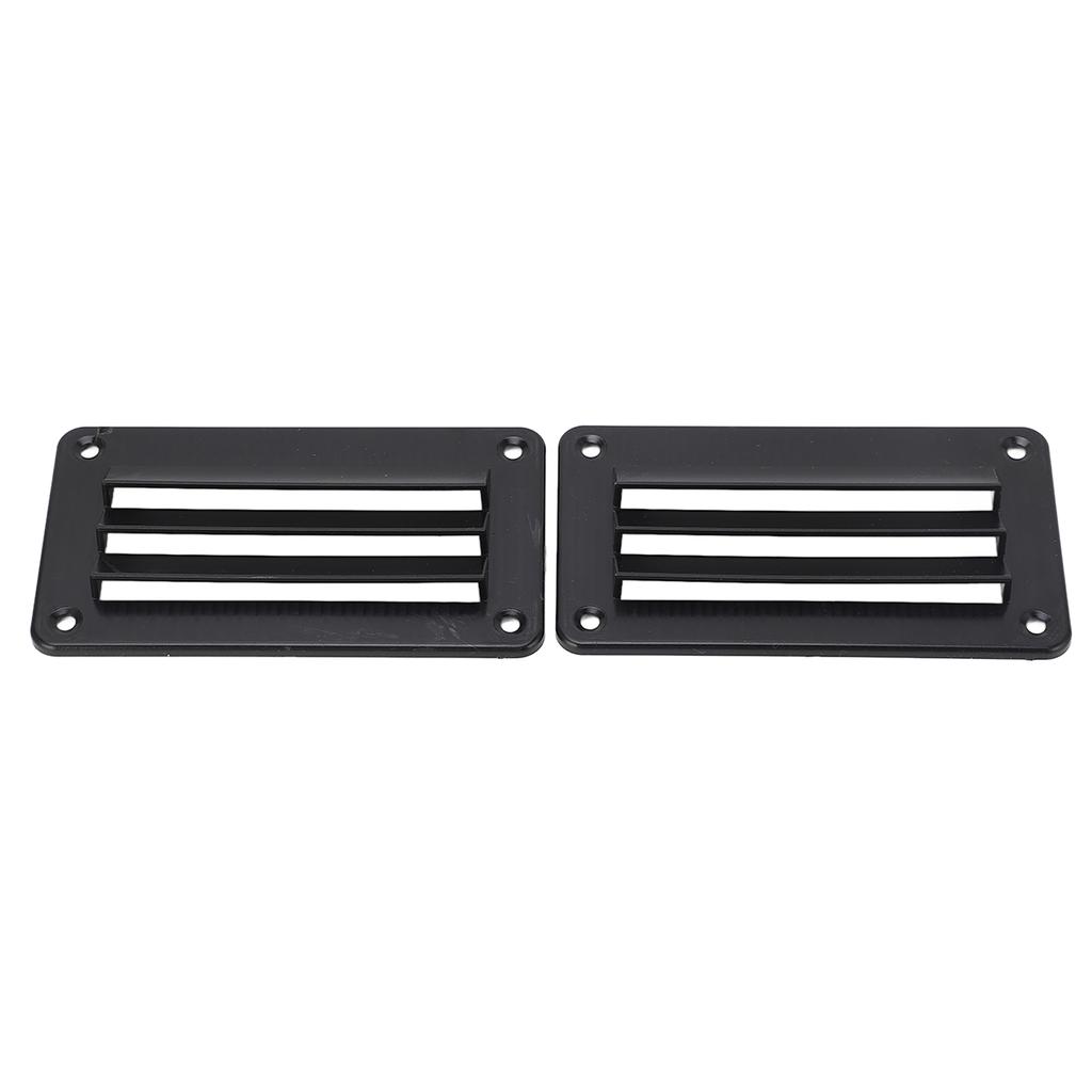 2pcs RV Air Vent Louver Professional Bathroom Office Ventilation Outlet Grille Louver for Boat