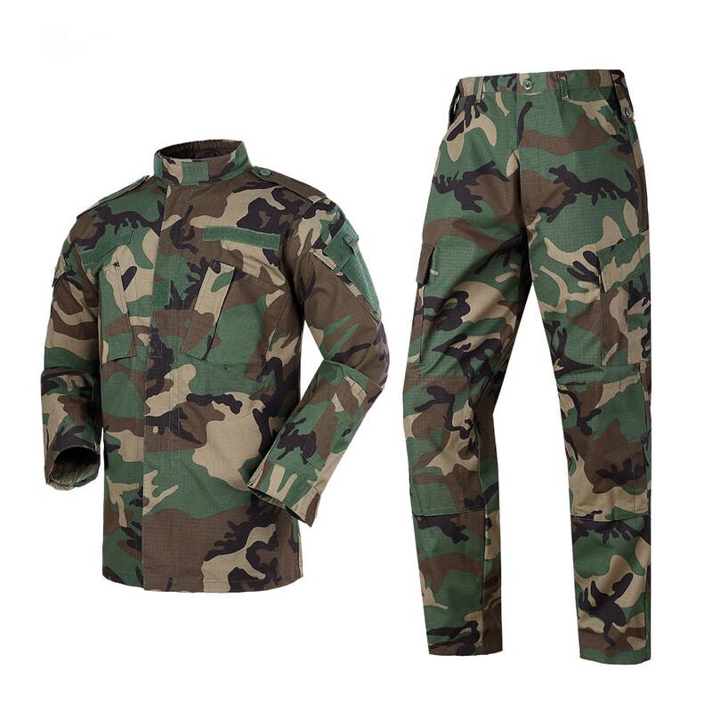 Yingtu Long-Sleeve Camouflage Tactical Uniform Set