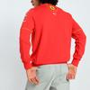 Puma Logo Printed Crew Neck Long Sleeve Sweatshirt Men Sweatshirt Red 763599-01
