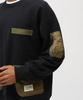 AVIREX TACTICAL CREWNECK SWEAT Men's M 011 Black 783-5932006