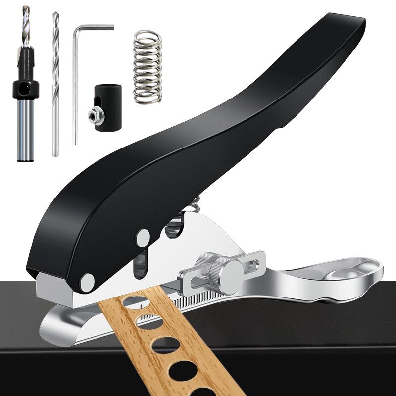 Handheld Cross-Border Sealing Strip Puncher - Flat Angle Woodworking Pliers with Metal Handle