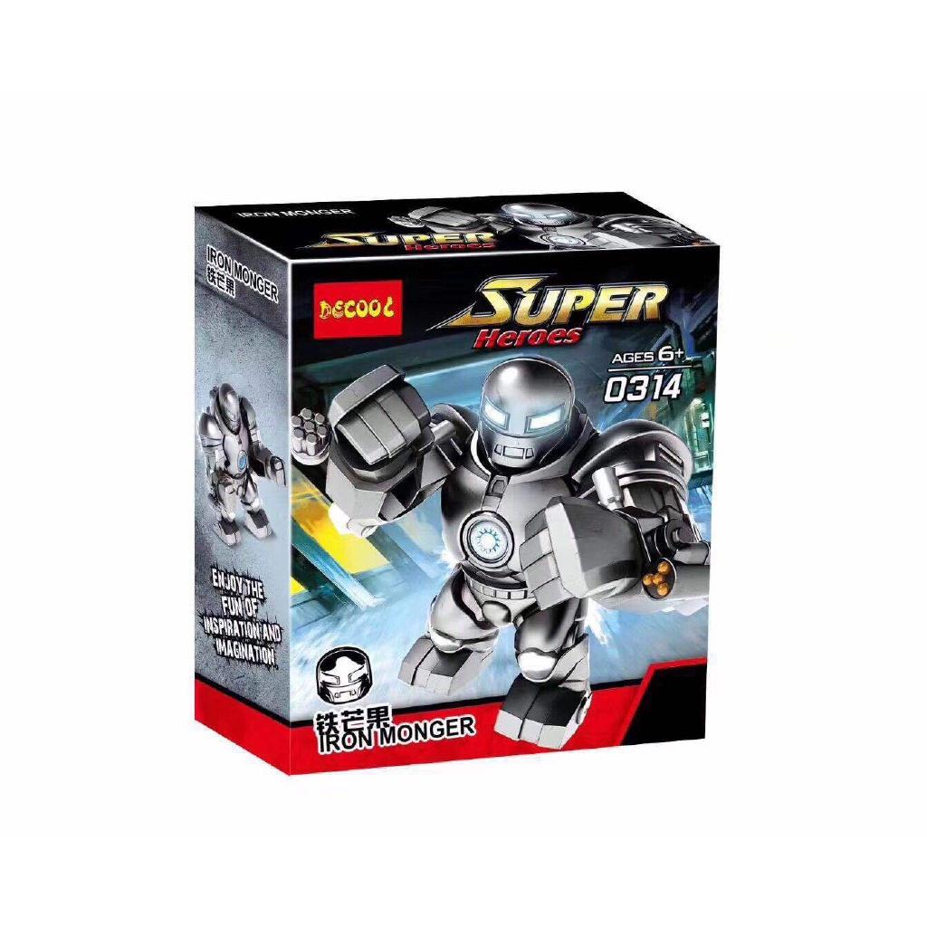 Minifigures Batman Fighter Avengers Hunk Building Block Toy Figure