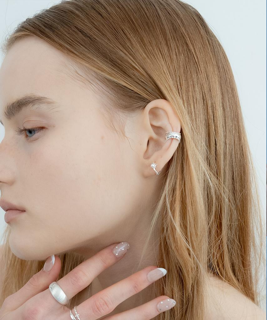 Xanadu Eternity Ear Cuff | Silver