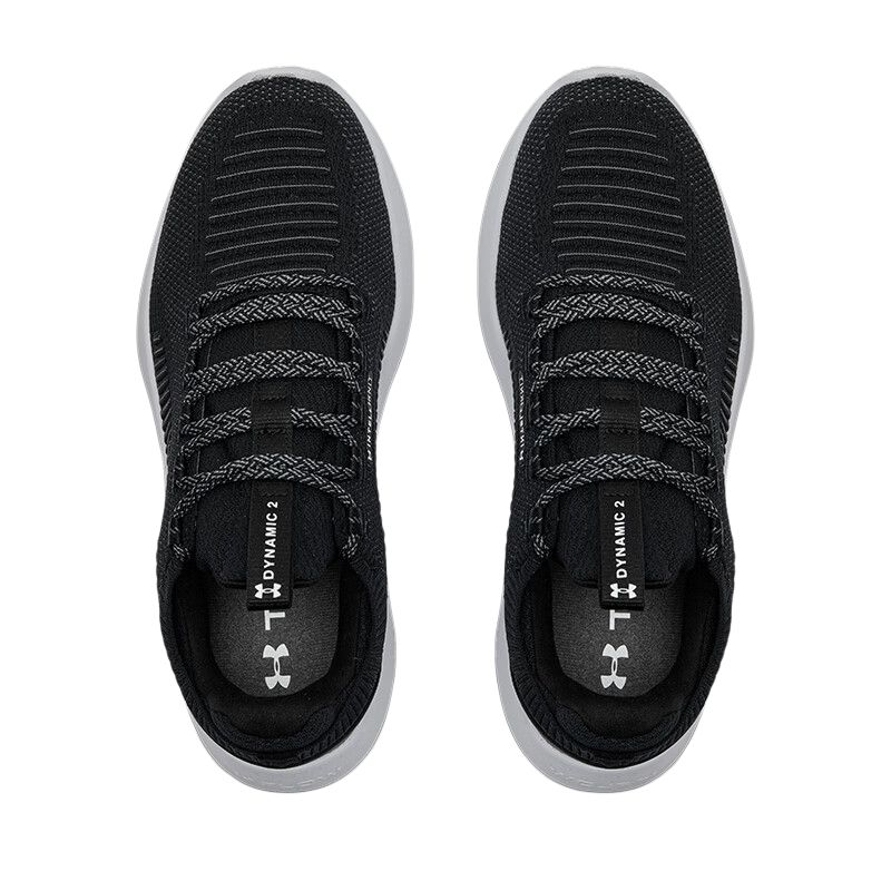 Under Armour Dynamic 2 Black Castlerock Men Sneakers White 3028076-002