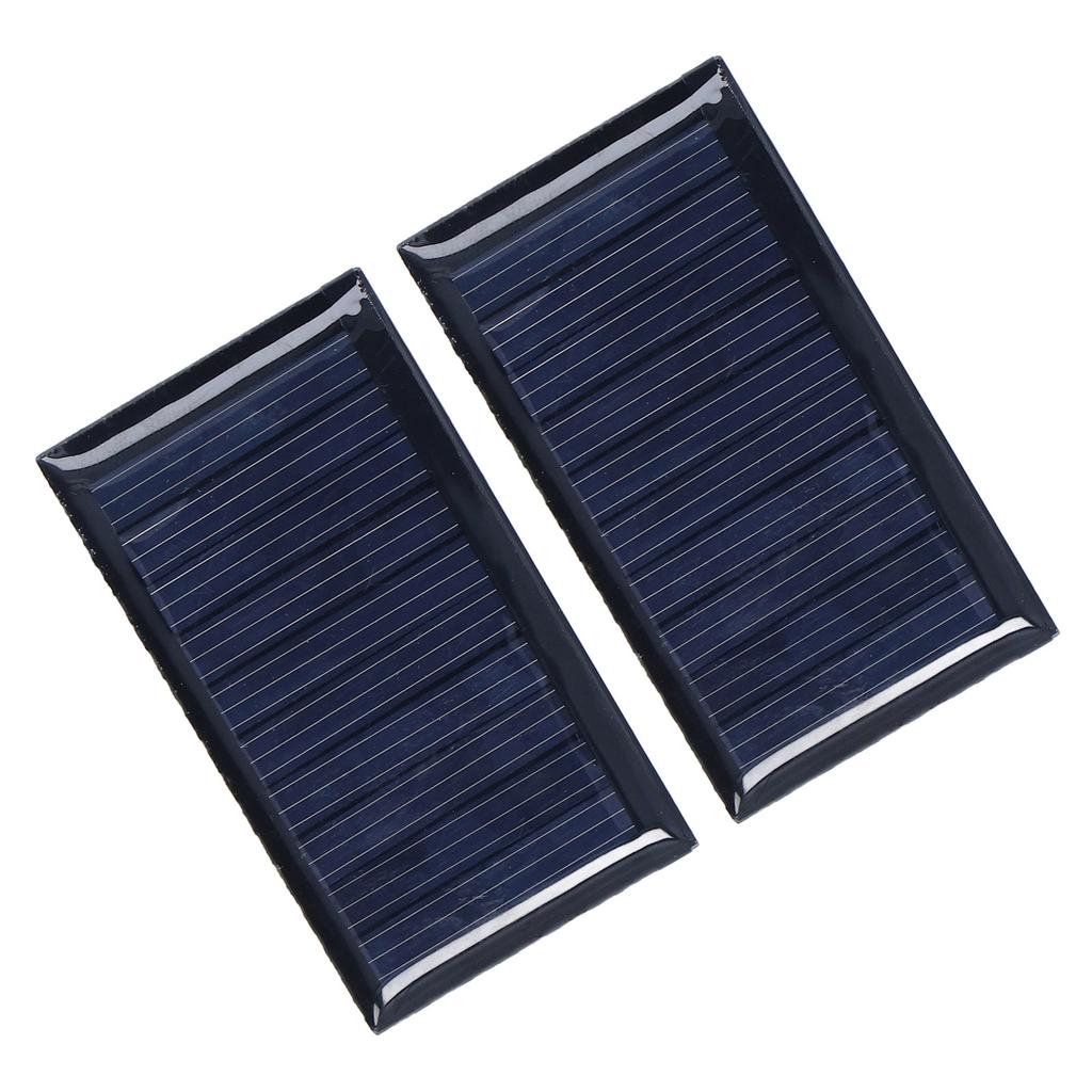10pcs Small Solar Cell Weather Resistant DIY Solar Panel Module for Science Projects Toy Light 0.15W 5V