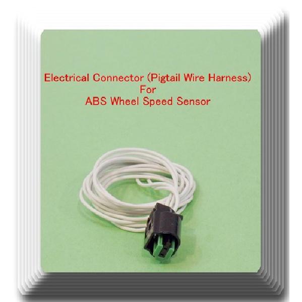 1 Kit ABS Wheel Speed Sensor W/ Connector Front L / R Dodge Durango 2004-2005