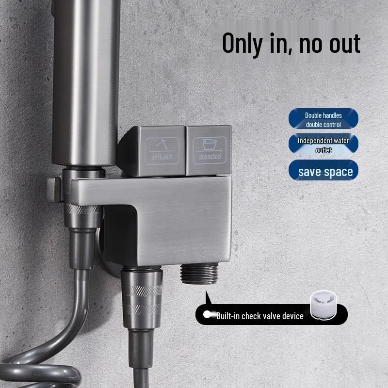 TLXT Pressurized Toilet Bidet Sprayer