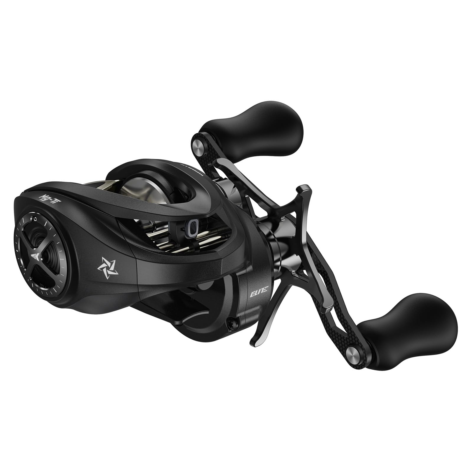 

KASTKING Elite Baitcasting first titanium magnesium weighs approximately ideal for bait finesse long gear ratio suitable for bass fishing and