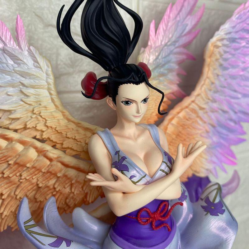Neues One Piece Hand JT Malerei Robin Seraphim Ornamente Cartoon Zweite Schöne Mädchen Statue Modell Ornamente Geschenke