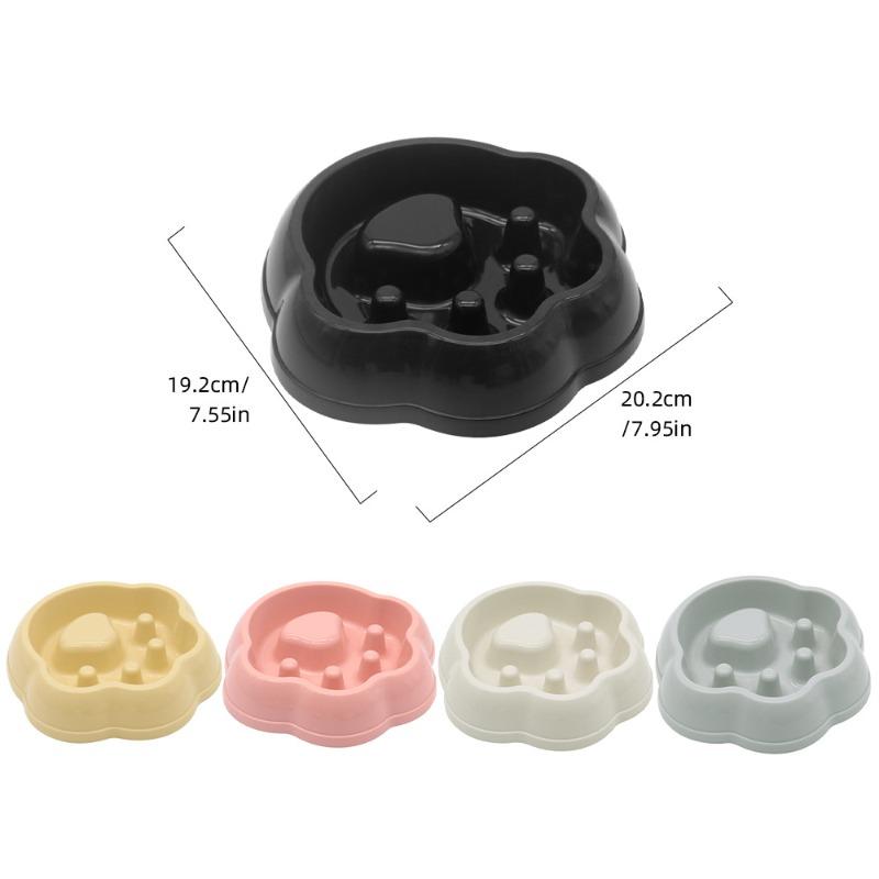 Dog Basin, Dog Bowl, Anti-choking Pet Slow Food Bowl, Dog and Cat Feeder, Anti-tipping Slow Food Bowl for Dog Food