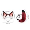 Foxes Cosplay Costume Foxes Ears Tail Halloween Party Foxes Ears Headband Tail