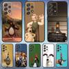 W-WallaceS Cute G-Gromit Phone Case For Samsung S25,S24,S21,S22,S23,S30,Ultra,S20,Plus,Fe,Lite,Note,10,9,5G Black Cover