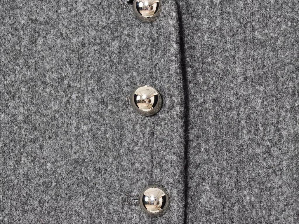 European & American Style Women's Fashion Long Sleeve Coat with Button Detail