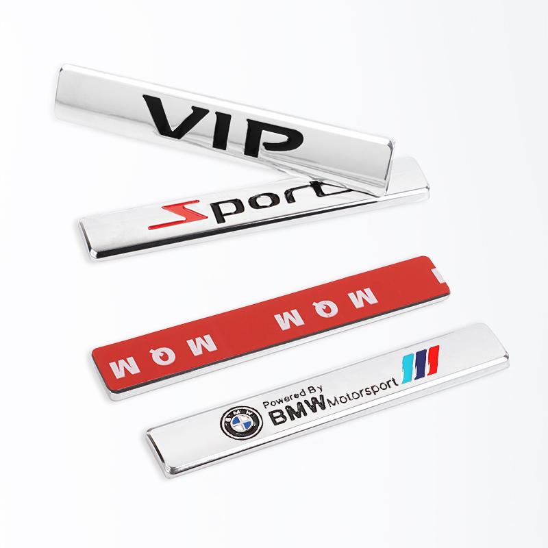 3D Aluminum Metal Badge Decal for Car Exterior Accessories For BMW G80 G06 G07 G42 G14 G15 G16 F82 F20 F21 F83 M2 M3 M4 M5 M8 F9