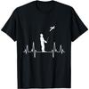 RC Model Plane Heartbeat Modelflight RC Plane T-Shirt