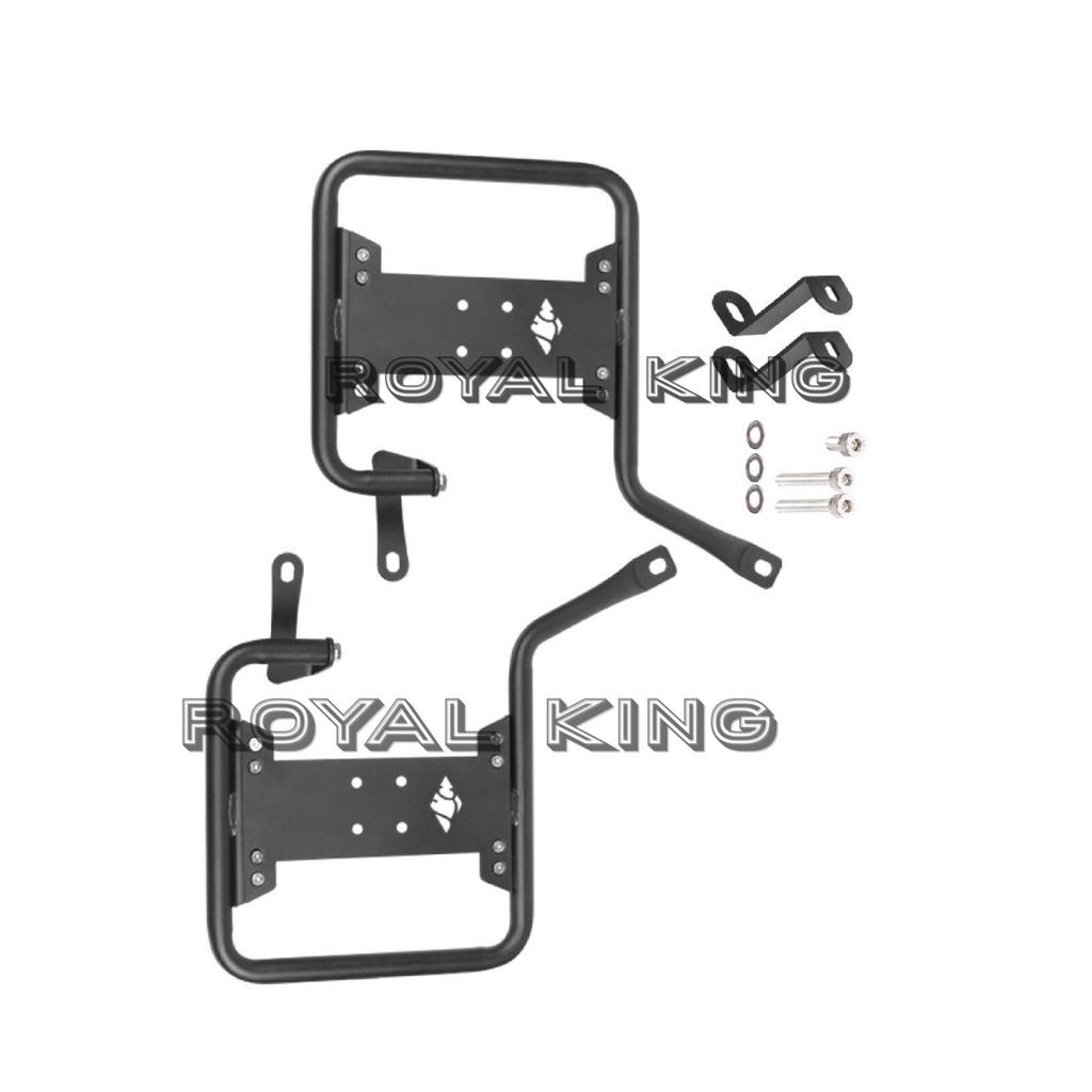 Red "JERRY CAN WITH SADDLE STAY" Fit for Royal Enfield Meteor 350