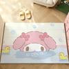 Cartoon Character M-MelodyS Carpet Bathroom Anti-slip Mat Door Mat Home Decoration Mat Entrance Door Mat Scratch-resistant Mat