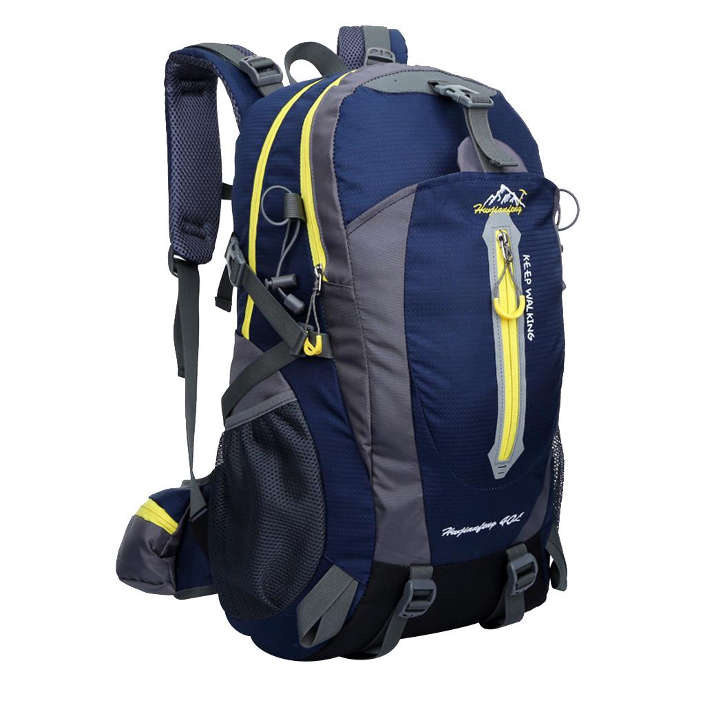 LUROON Sac à Dos Randonnée 40L Ultraléger Imperméable Grande Capacité Pour Homme Femme - Voyage, Trekking, Alpinisme, Escalade, Sport, Camping - Avec Compartiment Étanche