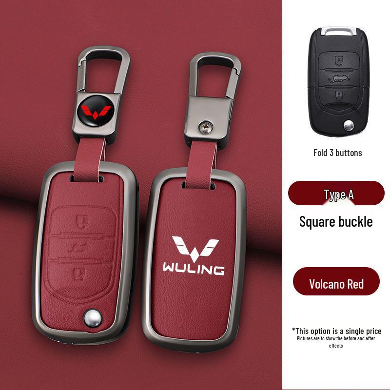Wuling Hongguang Mini 3rd Gen Key Cover with Buckle for Macaron Series