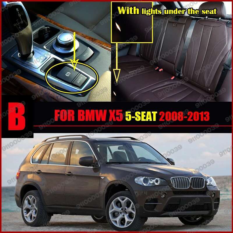 Car Floor Mats for BMW X5 E70 5 Seats 2008 2009 2010 2011 2012 2013  Auto Foot Pads  Carpet Cover Interior Accessories