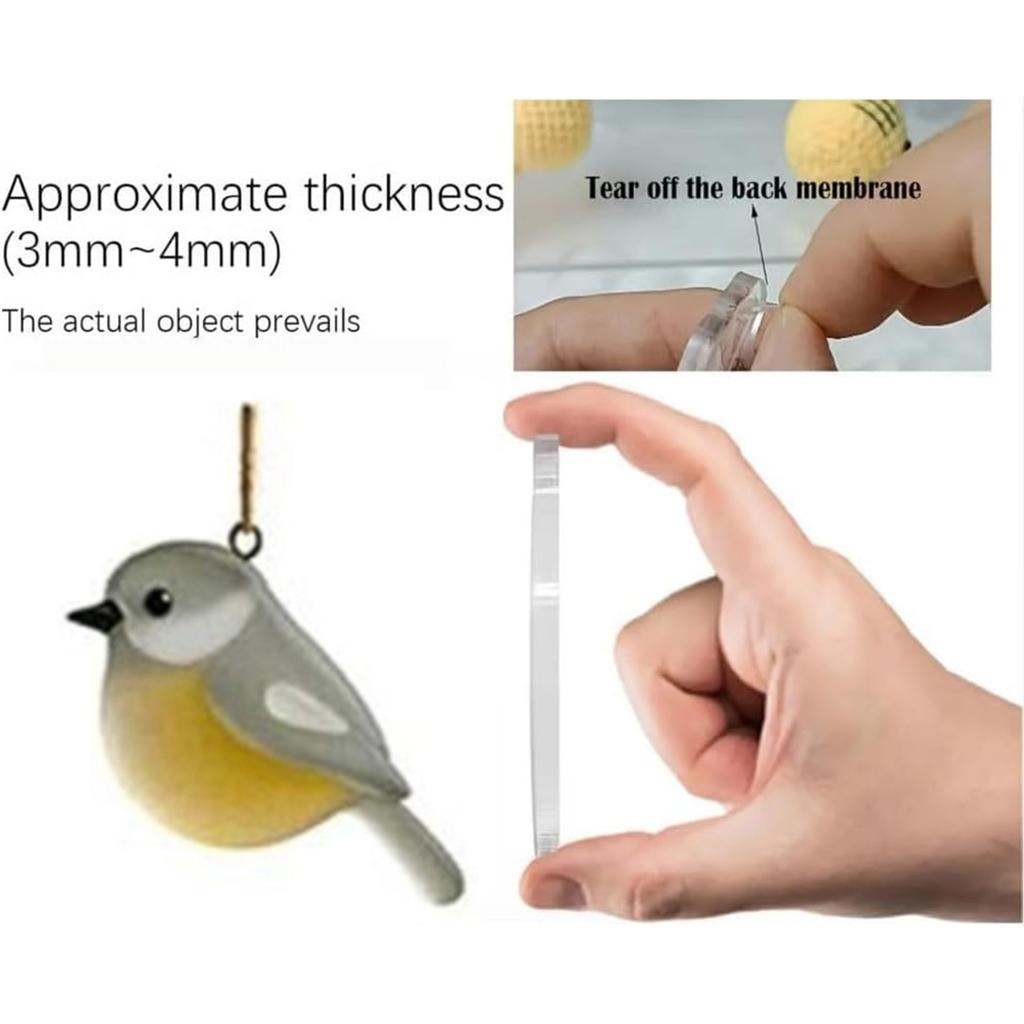 Sea Glass Bird Advent Calendar 2025 Countdown Calendar 24 Days with Handcrafted Sea Glass Ornaments for Christmastree Home Decor