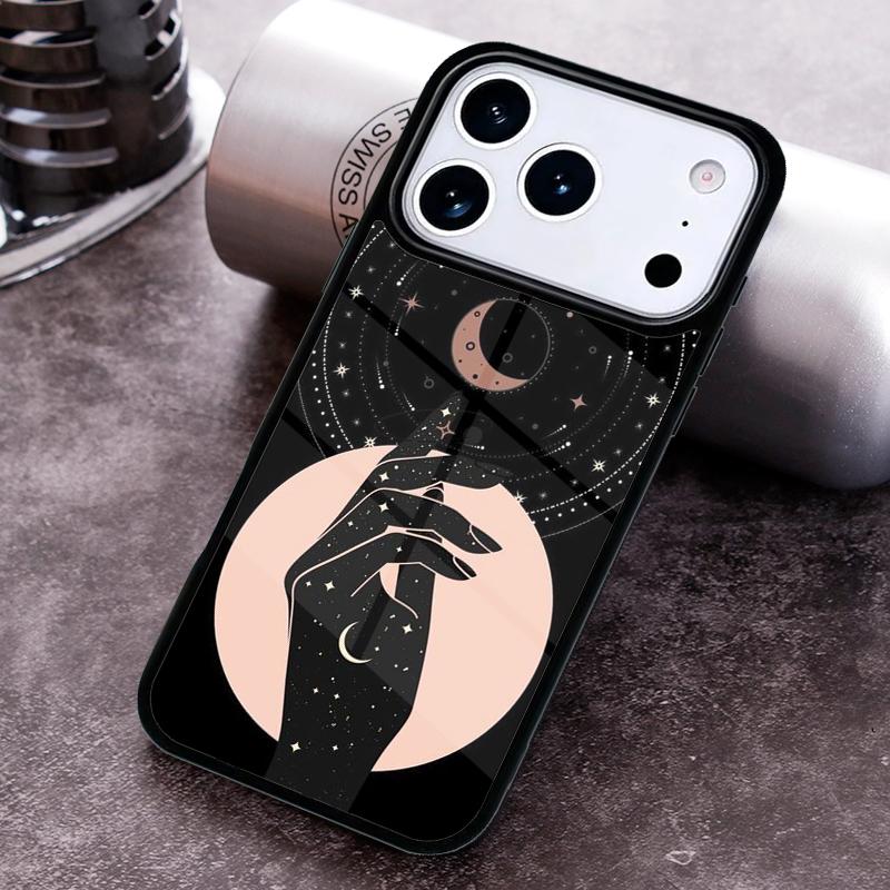 Witches Moon Tarot Phone Case For iPhone 17,16e,15,14,13,12,11,Mini,Pro,MAX Soft Silicone Cover