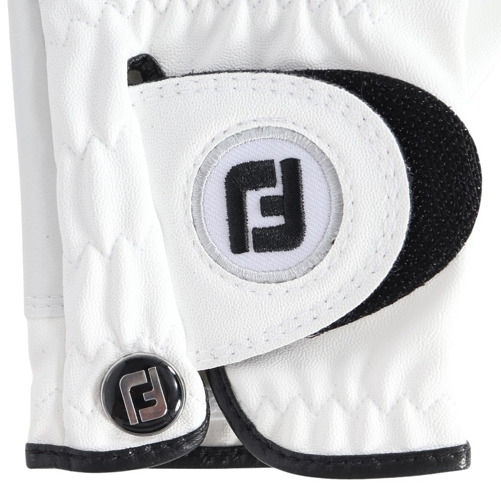 FJ Junior Golf Left Hand Junior Size S [FootJoy] Glove, (for Right-Handed Players), (15-16cm), White, FGJR25WT-S
