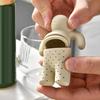Silicone Tea Filter Hanging Tea Strainer Reusable Tea Infuser Unique Tea Brewing Tool for Home Restaurant Outdoor Travel