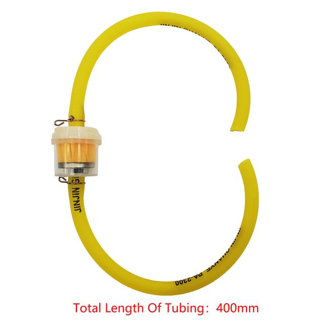Motorcycle Universal Gas Fuel Filters and Fuel Pipe For 49cc 50cc 110cc 125cc Motocross Dirt Pit Bike Moped Scooter ATV Go