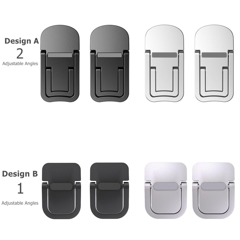 2pcs Adjustable Folding Laptop Stand Mini Legs Ultra-thin Portable Support for Macbook Notebook Cooling Holder Feet Invisible Bracket