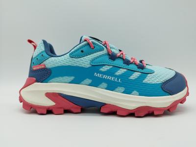 Hiking Shoes Moab Speed 2 Low Wtrpf Turquoise Coral