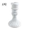 Dining Table Candle Holder Vintage Taper Holder, Nostalgic Resin Candlestick Decorative Stand for Wedding Party Dinning Centerpiece European Retro