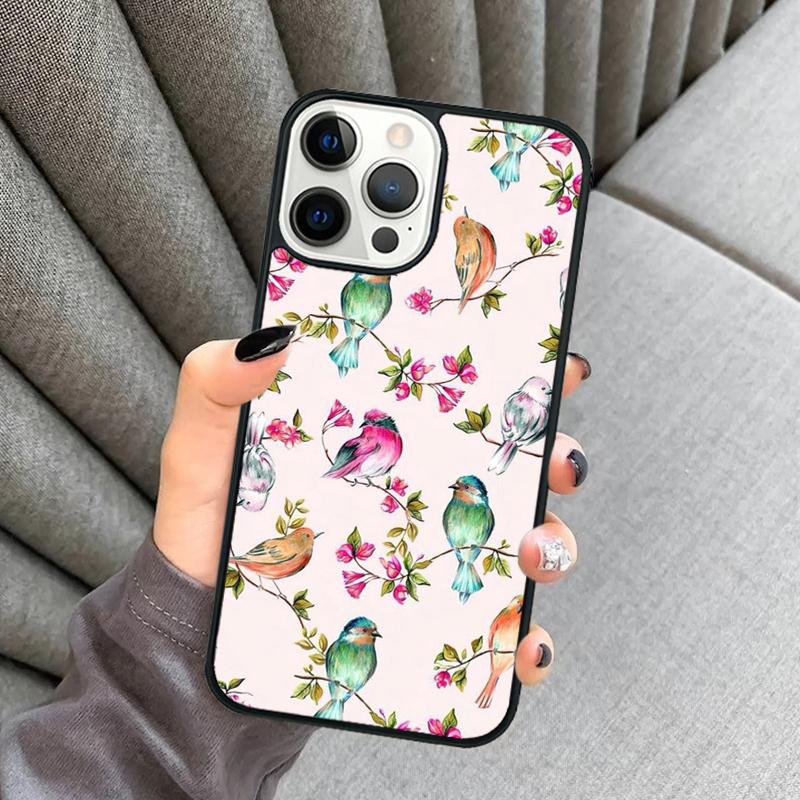 Hummingbird Phone Case For iPhone 17 Air 16 16e 15 13 14 Pro Max 11 12 Plus 2022 MAX Shell Cover coque