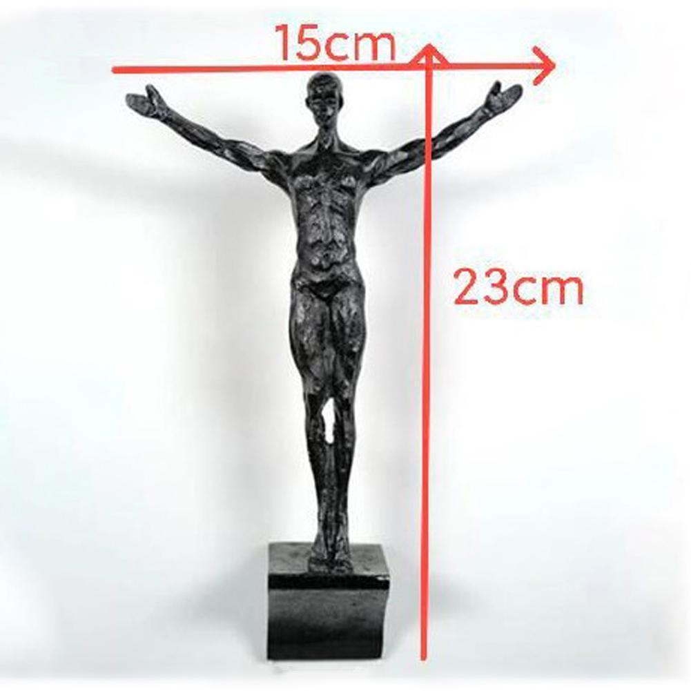 Atleta de Escalada Hombre Arte Deportes Colgantes de Pared Adornos Figuras para el Hogar Miniaturas Escalador Hombre Esculturas de Resina Estatua