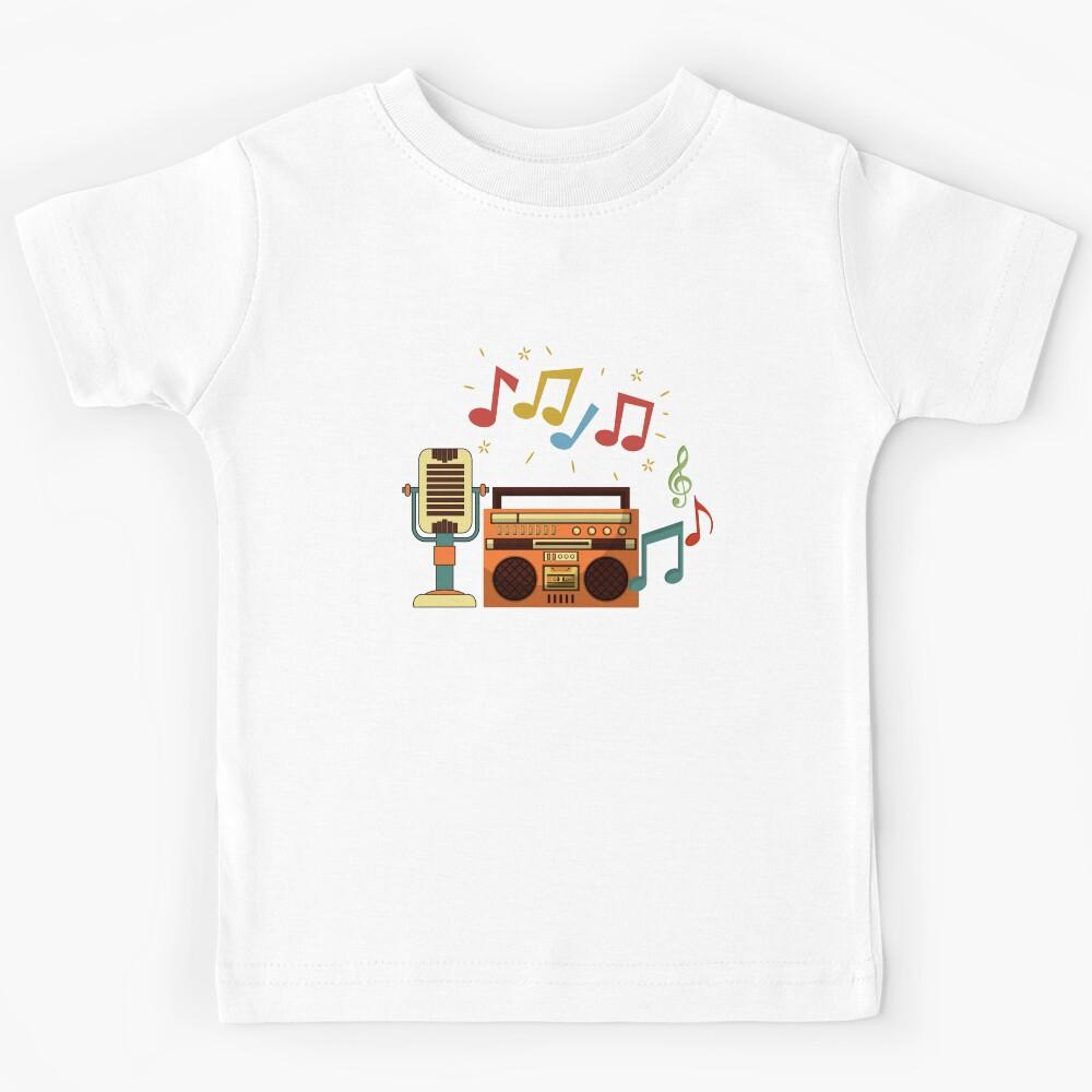 vintage timpani player music Kids T-Shirt 130