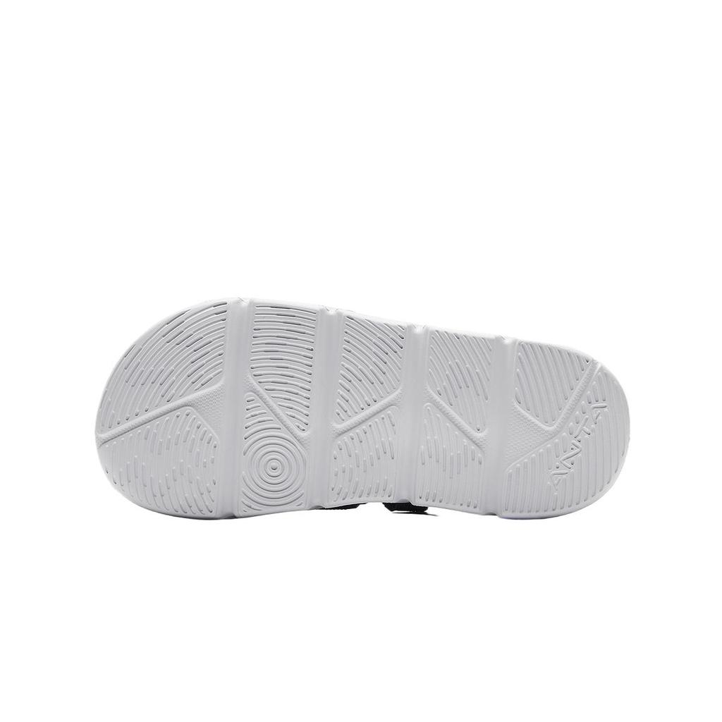 Anta Comfortable Lightweight Non-Slip Low-Top Kids Sandals Kids sandals Castle-Gray Silver Black 312436915-1