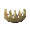 Ox Horn Gua Sha Scalp Massage Comb - Five-Tooth, Wide-Tooth for Men & Women