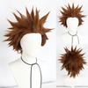 Cosplay Wig Brown Short Hair With Hightemperature Silk For Scene Role Play
