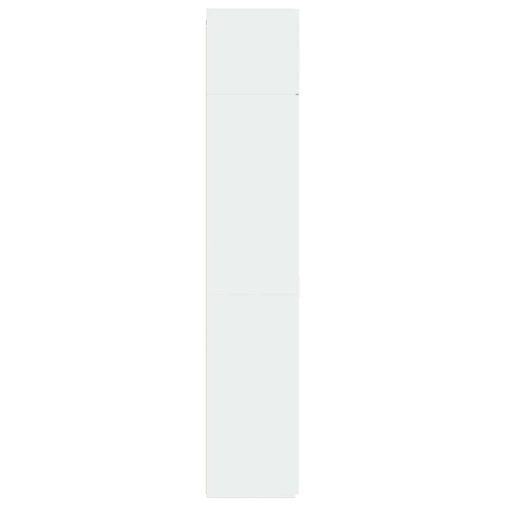Vidaxl Cabinet, White, 80X42.5X225 Cm, Wood-based Material