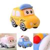 Jouet Peluche Voiture Dessin Animé - Cadeau Parfait Pour les Garçons le Jour des Enfants