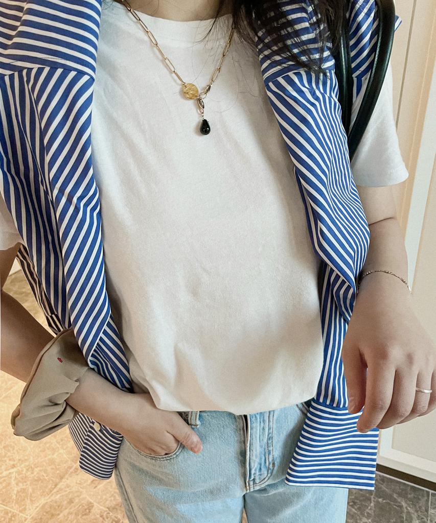 Ourthings Classic Moment Letter Necklace