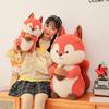 Squirrel Plush Cartoon Toy Cute Stuffed Animal Dolls Decorations Kids Gifts