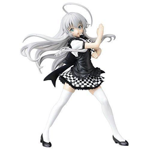 W Premium Figure Clothes White Black Check Beautiful Girl Prize Sega Crawl! Nyaruko-san “Private Ver.”