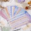 RetroStory Romantic Lace Trim Collage & Journaling Base Decoration Pack for Ita Bag