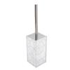 Bathroom Accessories Set Soap Dispenser Soap Dish Toothbrush Holder Cup Toilet Brush and Holder Transparent White