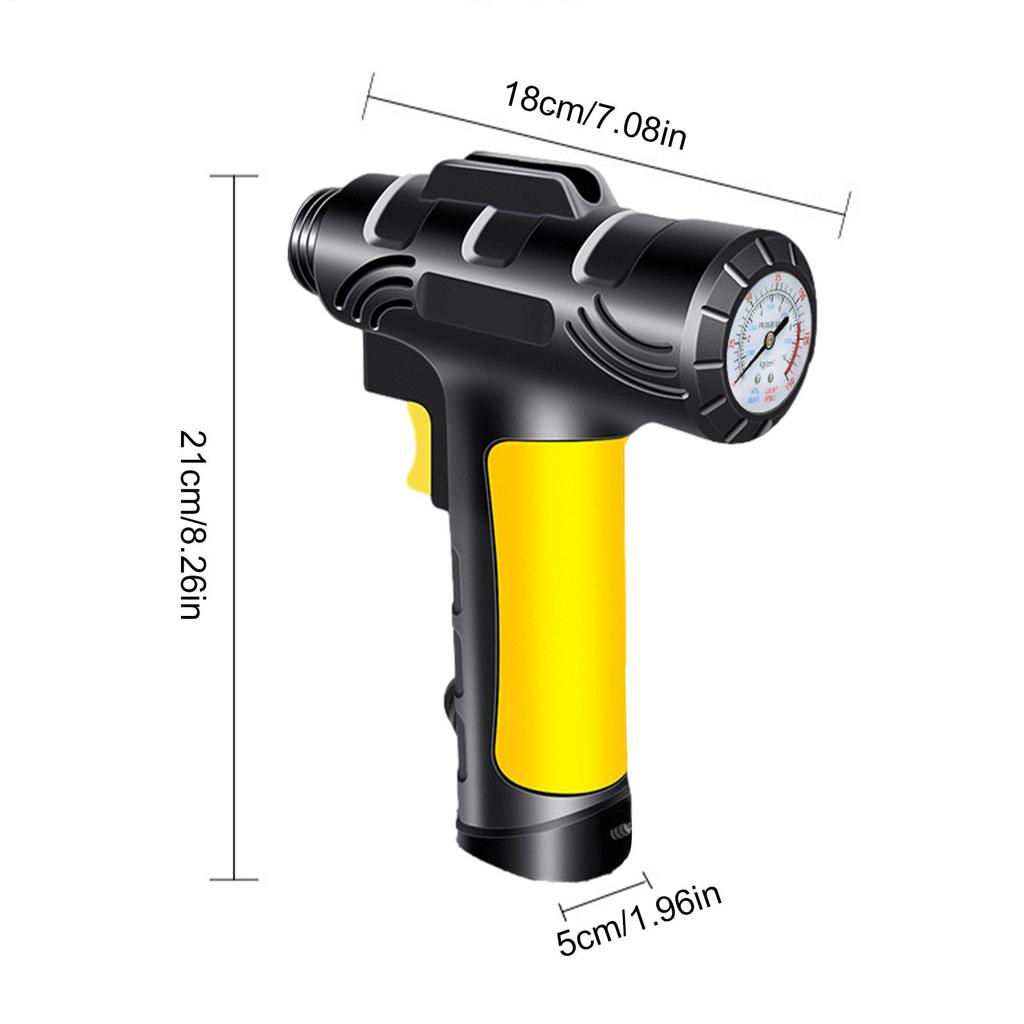 Portable Tire Inflator For Car Inflation Automotive Tools With Pressure Display Portable Air Compressor For Car Tires For