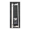 A Set of Brackets In the Form of a Strip for an Aluminum Radiator with a Suspension Spacing of
