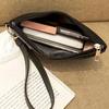 Versión Coreana Bolso de Hilo Bordado de Moda y Versátil para Mujer, Cartera para Teléfono Móvil, Sobre de Cuadrícula de Diamantes Casual para Vacaciones