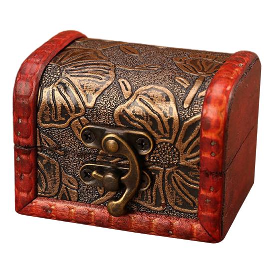 

Ящик для хранения ювелирных изделий, винтажные декоративные 7 типов, красивые печатные узоры, контейнер для ювелирных изделий для женщин 1