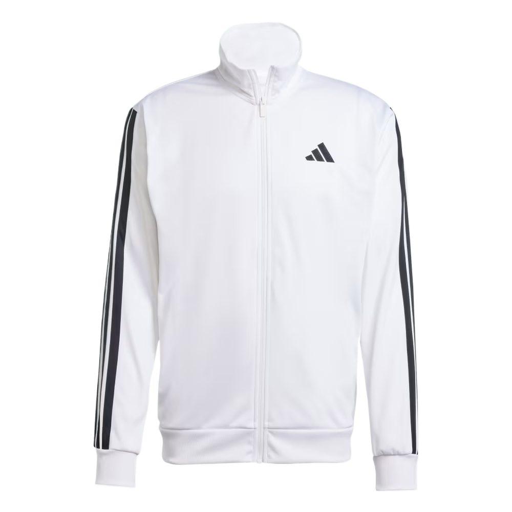 adidas Free Shipping With AdiClub 3 Stripes Tricot Regular Track Jacket JN6491